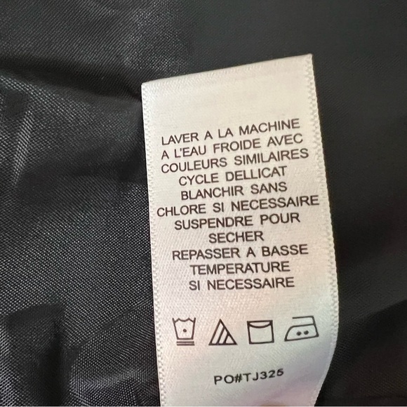 Laundry Shelli Segal Womens Sz 6 Blazer Jacket Single Button Black Floral Casual - Picture 11 of 11